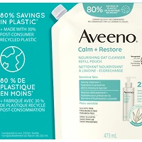 Calm + Restore Nourishing Oat Cleanser Refill Pouch