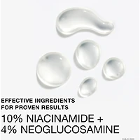 Sérum de niacinamide Texture irrégulière