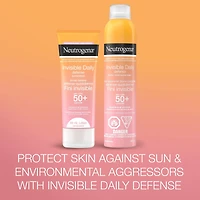Invisible Daily Defense Body Mist Sunscreen Spf 50+
