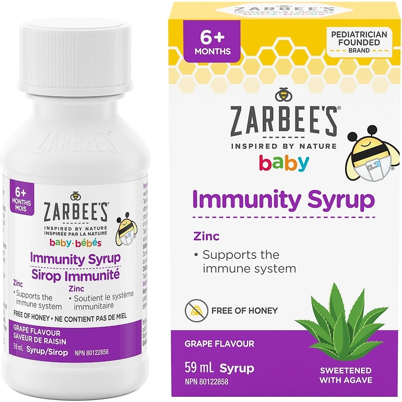 Sirop immunité pour bébés