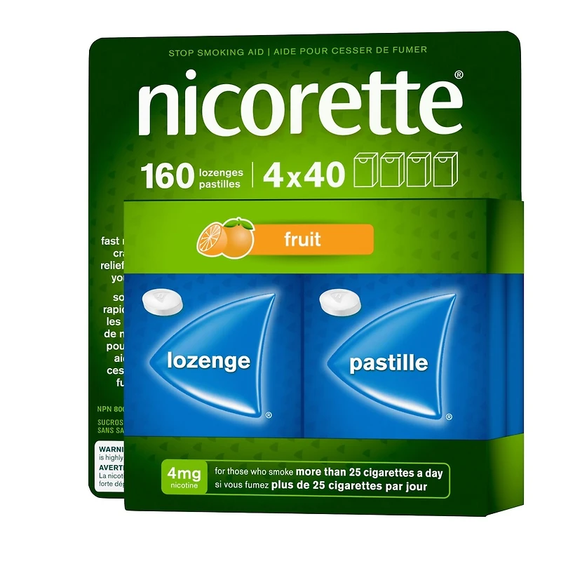 Pastilles Fruit frais 4 mg