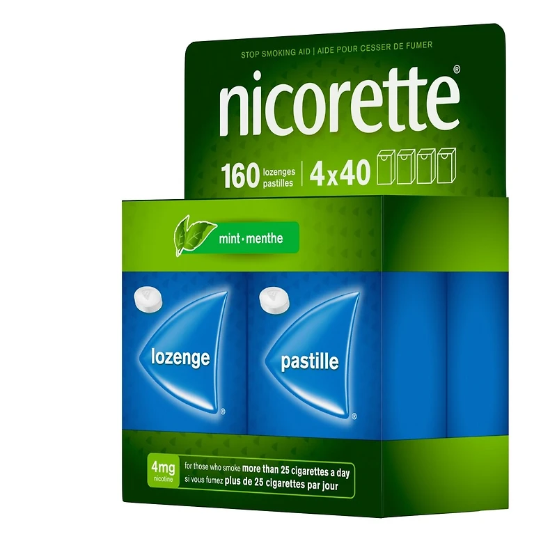 Nicotine Lozenges, 4mg, Mint