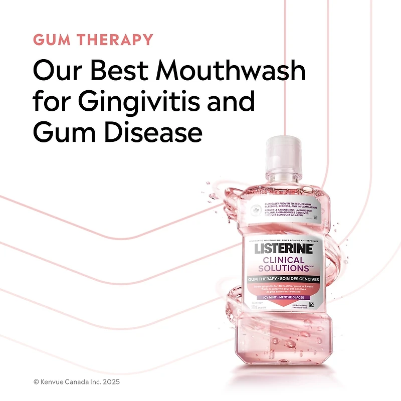 Clinical Solutions Gum Therapy Antiseptic Mouthwash
