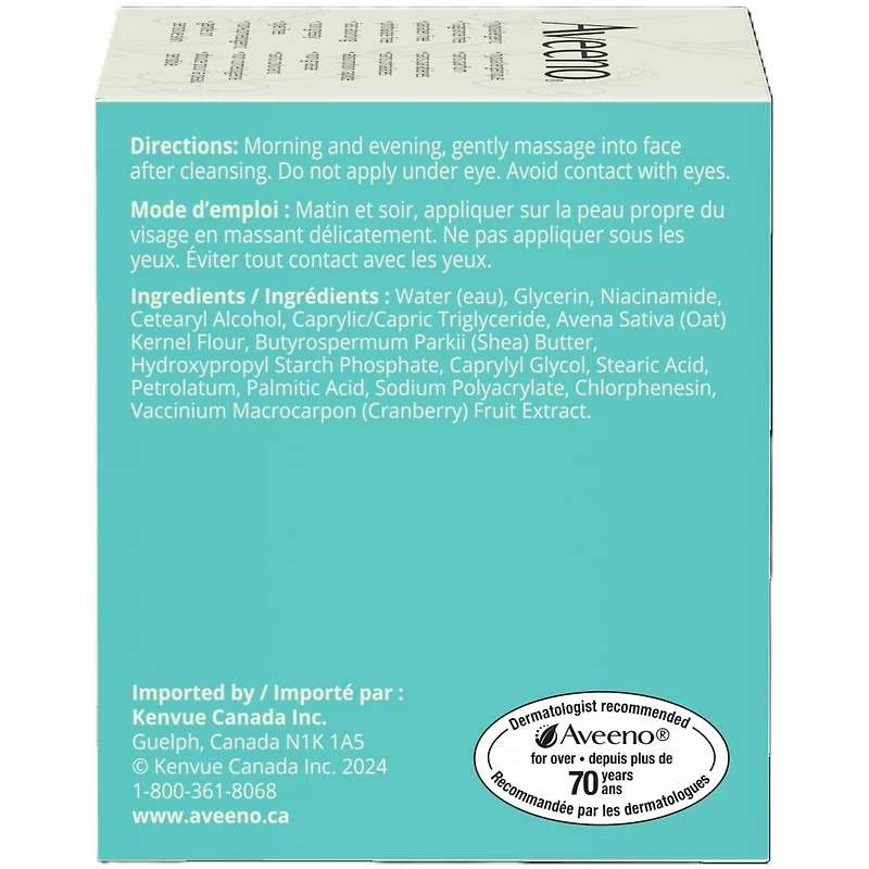 Crème Régénérante Antiâge Calm + Restore