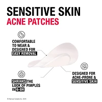 Acne Patches for Sensitive Skin, Two Sizes