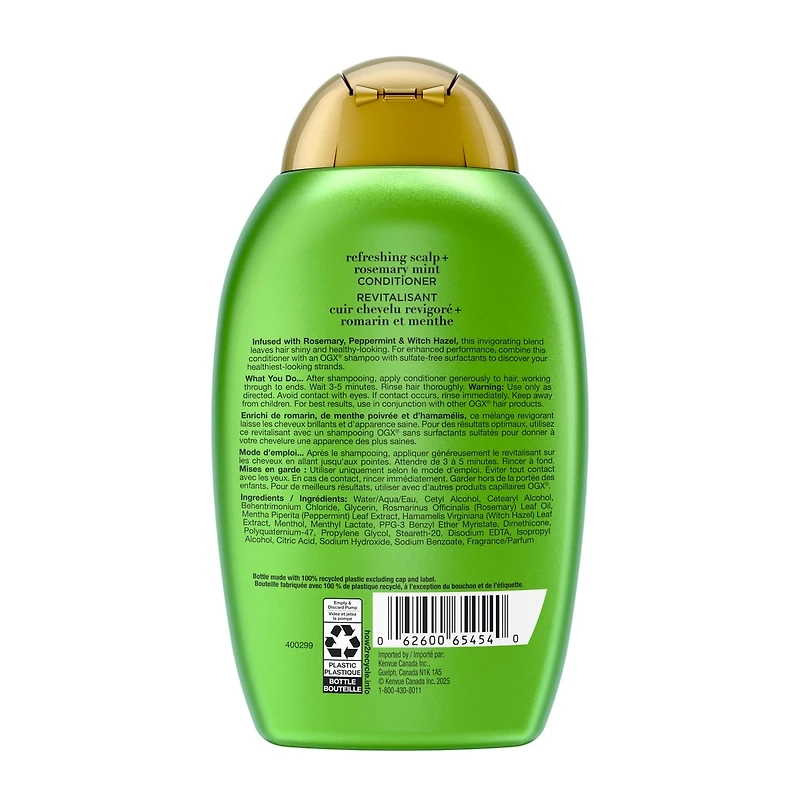 Refreshing Scalp+ Rosemary Mint Extra Strength Conditioner