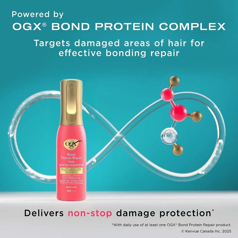 Soin protéiné réparateur vaporisateur thermoprotecteur 230 °C