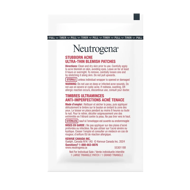 Triangle Hydrocolloid Acne Patches, 2 Sizes