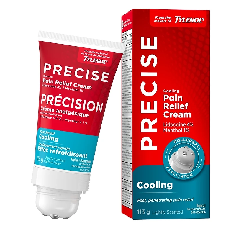 Crème analgésique Effet refroidissant Precise
