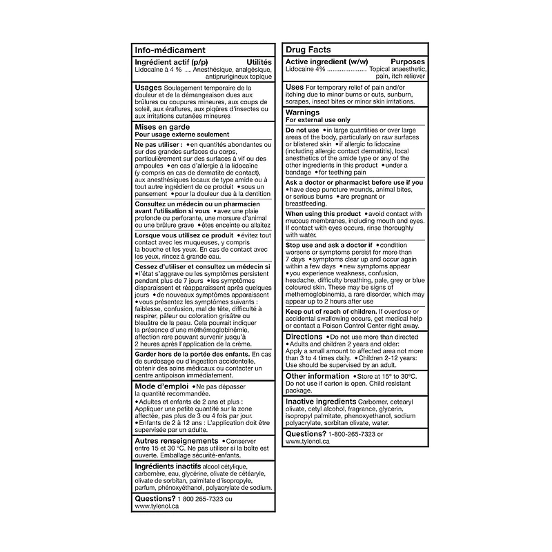 Crème analgésique Precise avec sensation de chaleur