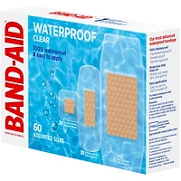 Pansements adhésifs imperméables et transparents