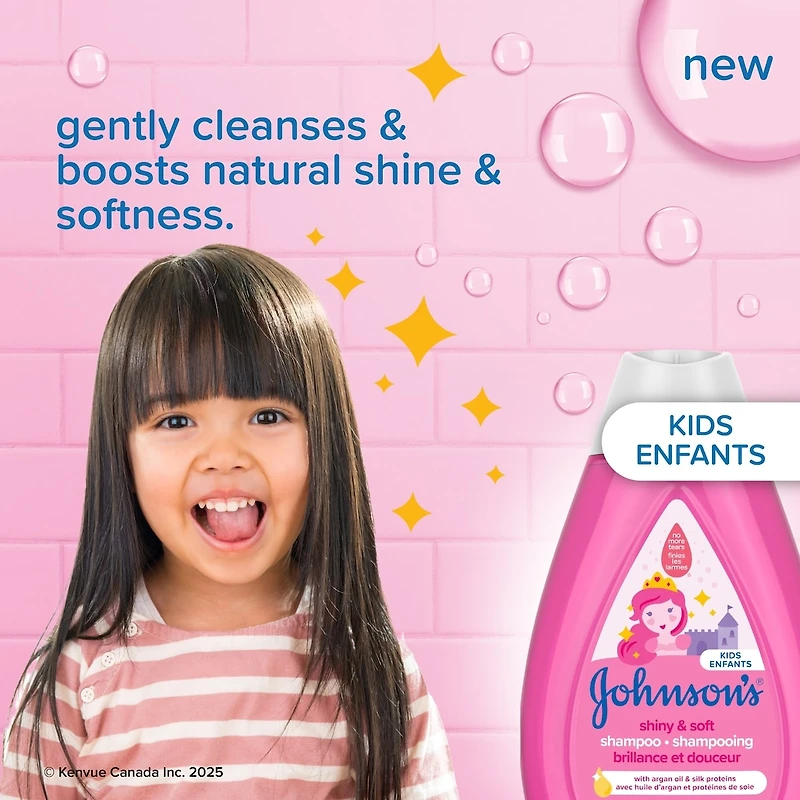 Shampoing pour enfants sans irritation Brillance et douceur