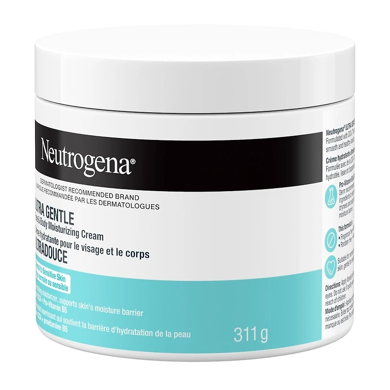Ultra Gentle Face & Body Moisturizing Cream