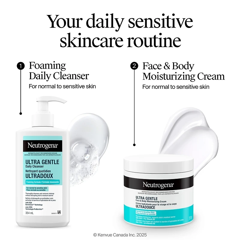 Ultra Gentle Face & Body Moisturizing Cream