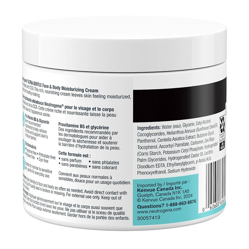 Ultra Gentle Face & Body Moisturizing Cream