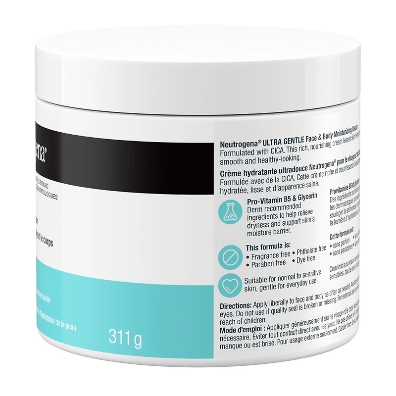 Ultra Gentle Face & Body Moisturizing Cream