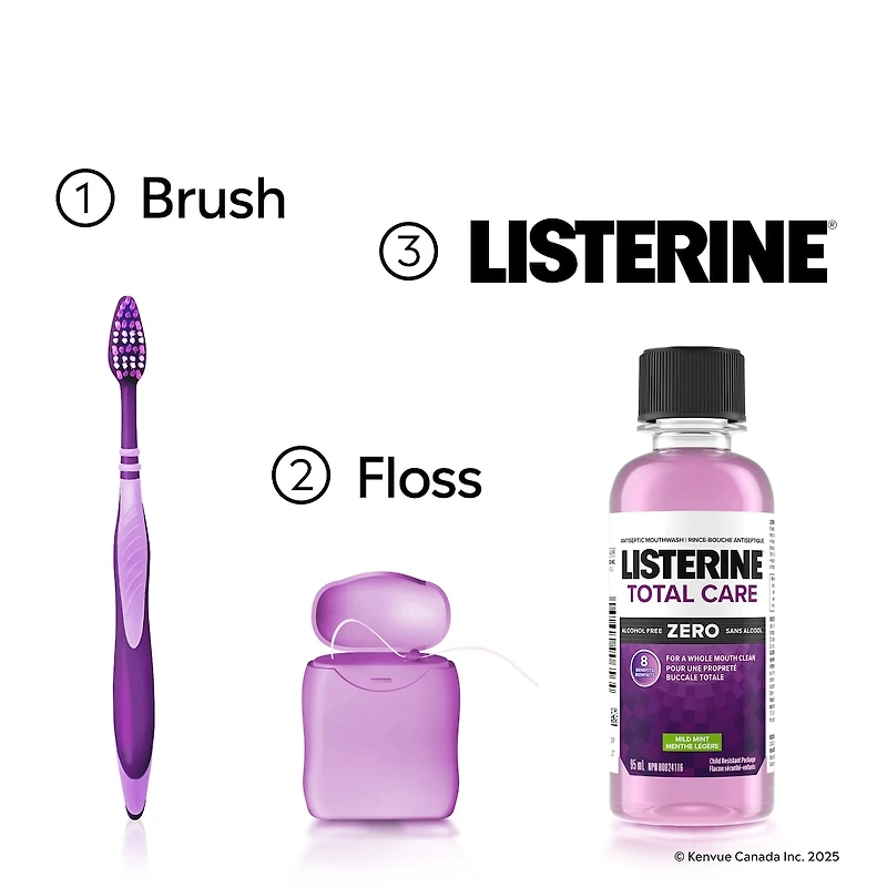 Total Care Zero Mouthwash, Alcohol Free 95ML