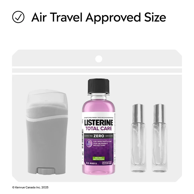 Total Care Zero Mouthwash, Alcohol Free 95ML