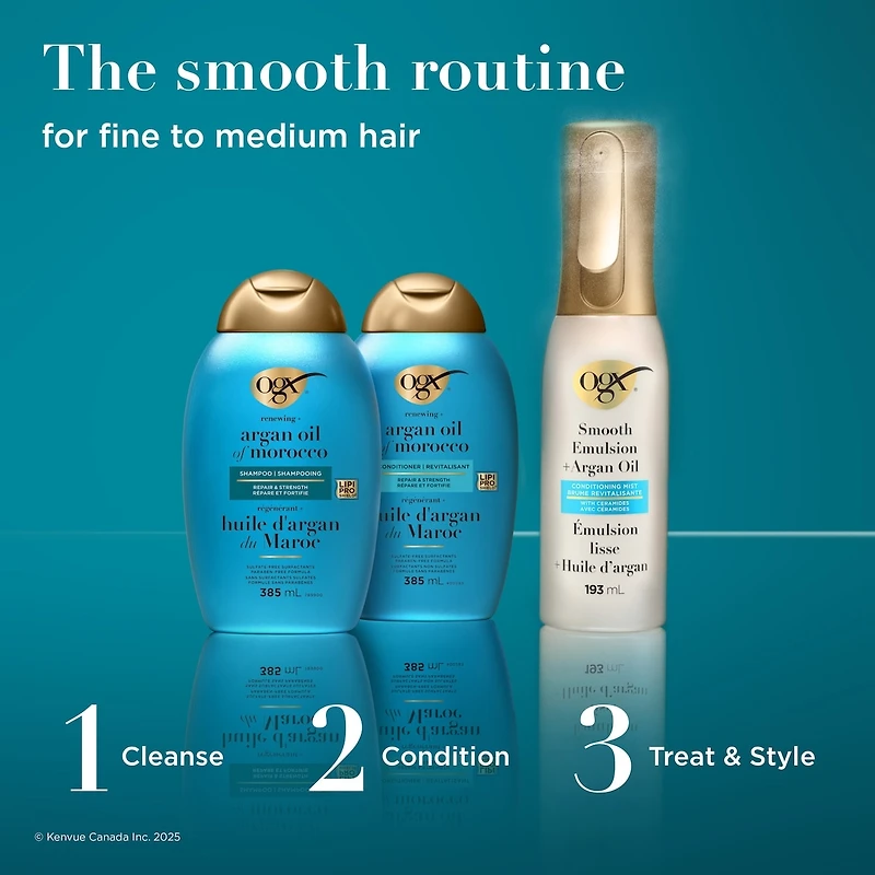 Smooth Emulsion + Argan Oil Conditioning Mist with Ceramides