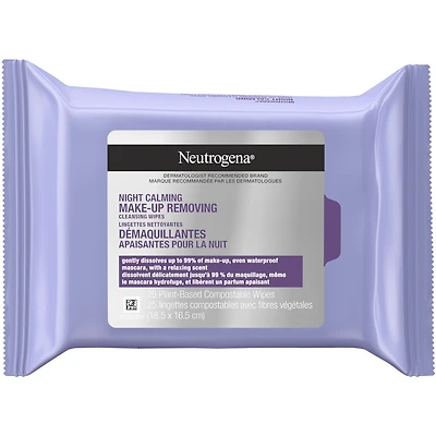 Night Calming Makeup Removing Cleansing Wipes