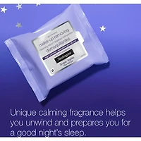 Lingettes nettoyantes démaquillantes apaisantes pour la nuit