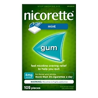 Nicotine Gum, 4 mg, Extreme Chill Mint Flavour
