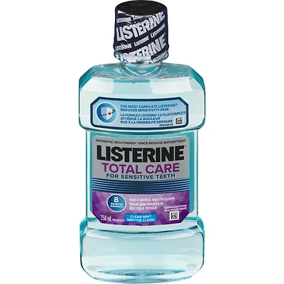 Listerine Rince-bouche Total Care, pour dents sensibles 250 ML