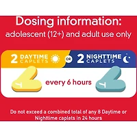 Extra Strength Complete Cold, Cough & Flu Relief Day/Night Caplets
