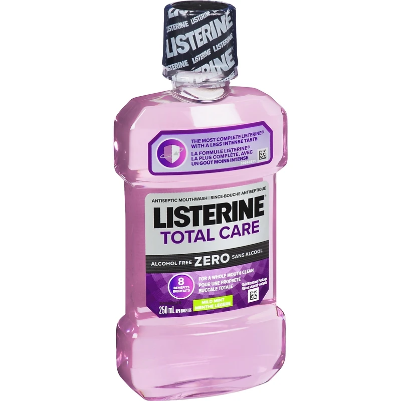 Total Care Zero Mouthwash, Alcohol Free 250 ML