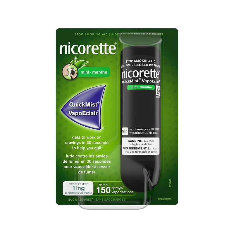 Nicotine Quickmist Spray Mint