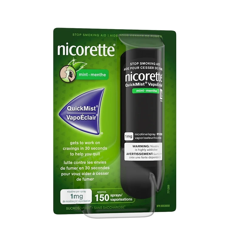 Nicotine Quickmist Spray Mint
