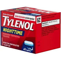 Analgésique et aide-sommeil, nuit, extra fort