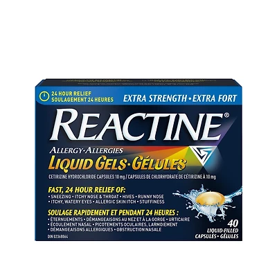 Extra Strength 24Hr Allergy Medicine, Liquid Gels 10mg