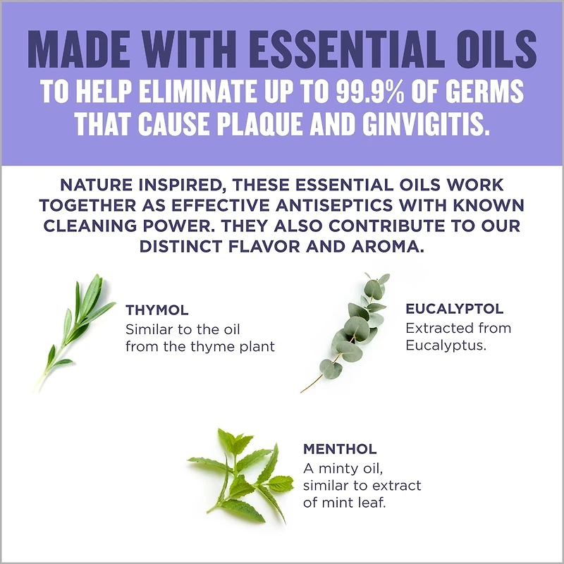 Rince-bouche antiseptique Total Care Zero, sans alcool