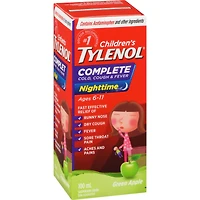 Children's Medicine, Complete Cold, Cough, & Fever, Apple