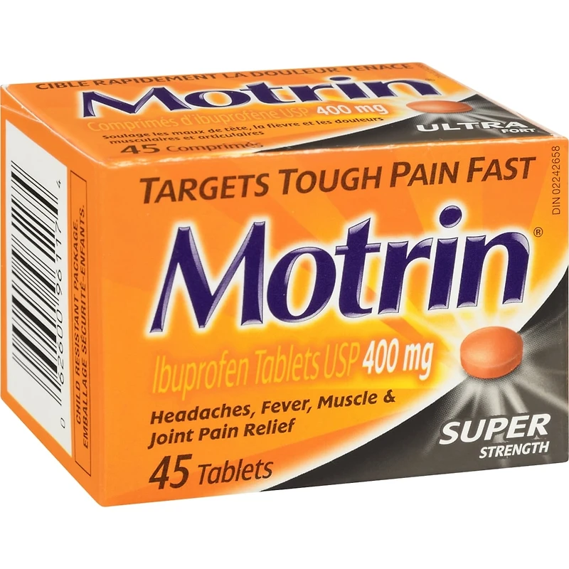 Analgésique à l’ibuprofène, Ultra fort