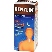 Sirop pour la toux sèche, Nuit, régulier