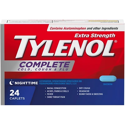 Complet Rhume toux et grippe extra-fort nuit