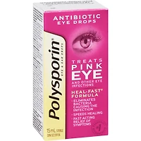 Polysporin Gouttes antibiotiques Œil et oreille, 15 ml