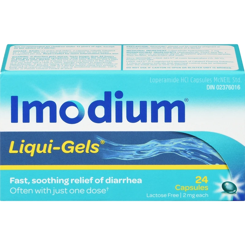 Diarrhea Relief, Liqui-Gels  24 ea