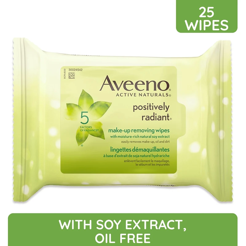 Positively Radiant Lingettes Démaquillantes