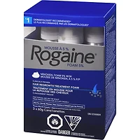 Traitement de perte de cheveux en mousse de minoxidil à 5% pour hommes