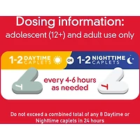 Extra fort, Rhume et sinus, Duo pratique Jour/Nuit, soulage les symptômes du rhume et des sinus