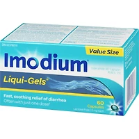 Soulagement de la diarrhée, gélules 60 ea