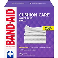 CUSHION-CARE Gauze Pads Small, 2 Inches by 2 Inches, 25 ea