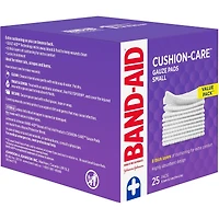 CUSHION-CARE Gauze Pads Small, 2 Inches by 2 Inches, 25 ea