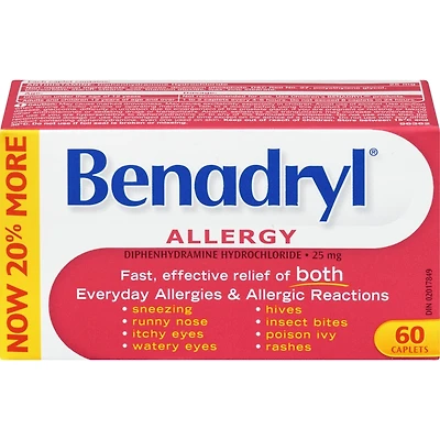 Allergy Medicine, 25mg