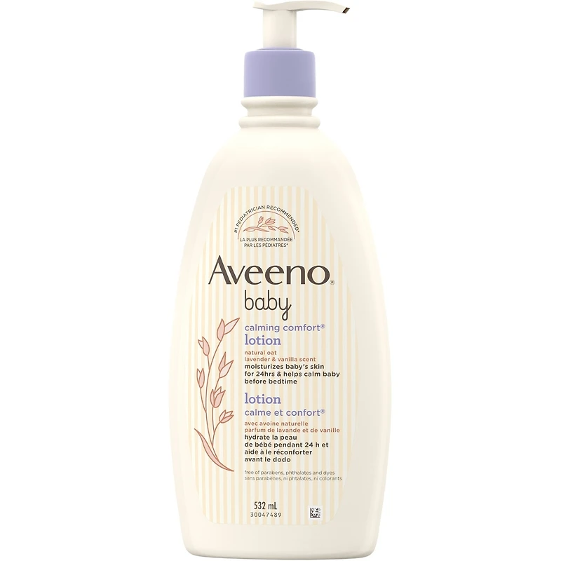 Aveeno Lotion pour bébés Calme et confort 532 mL