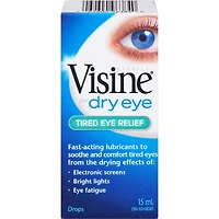 Yeux fatigués, Gouttes oculaires