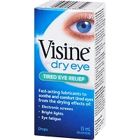 Yeux fatigués, Gouttes oculaires